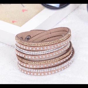 Tan Wrap Bracelet